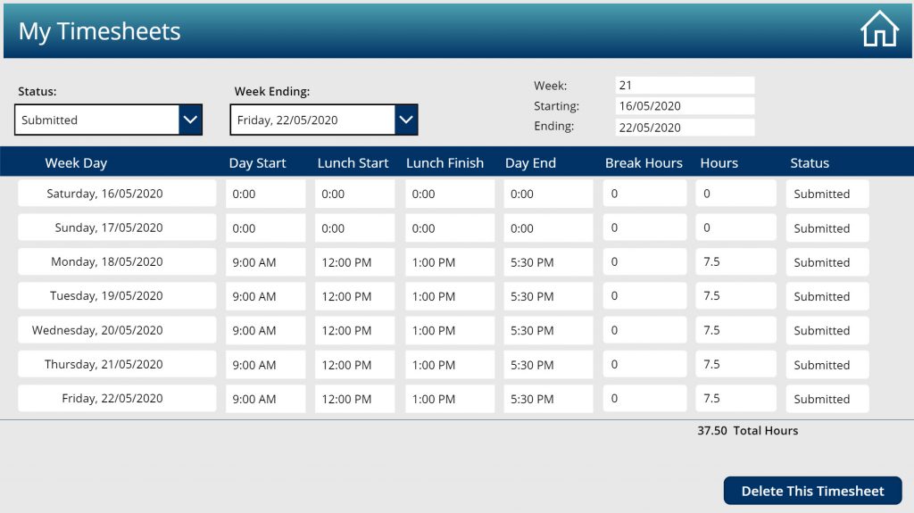 Timesheet Management Solution ATH Business Solutions